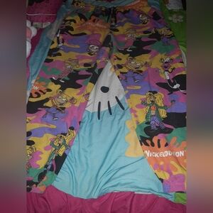 Nickelodeon Cartoon Print Jogger Pants